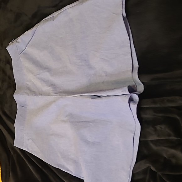 FREEWAY New Day to Evening Flared Heather Blue/White  Skort - Picture 11 of 12